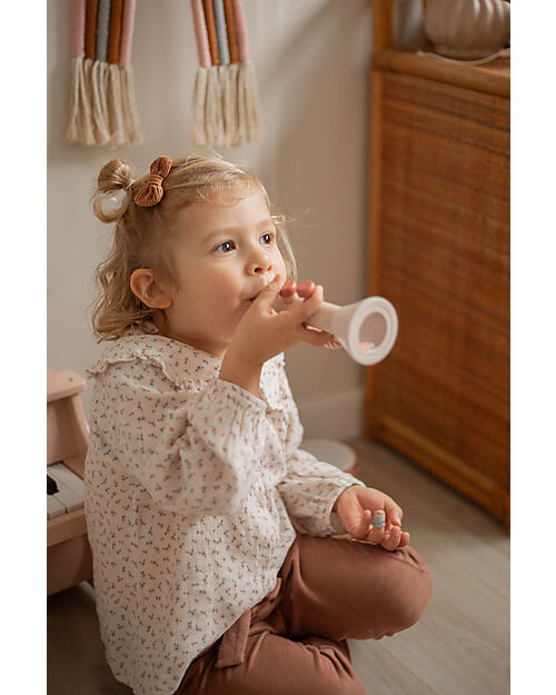 Label Label Wooden Trumpet - Pink - FSC Certificate Musical Instruments