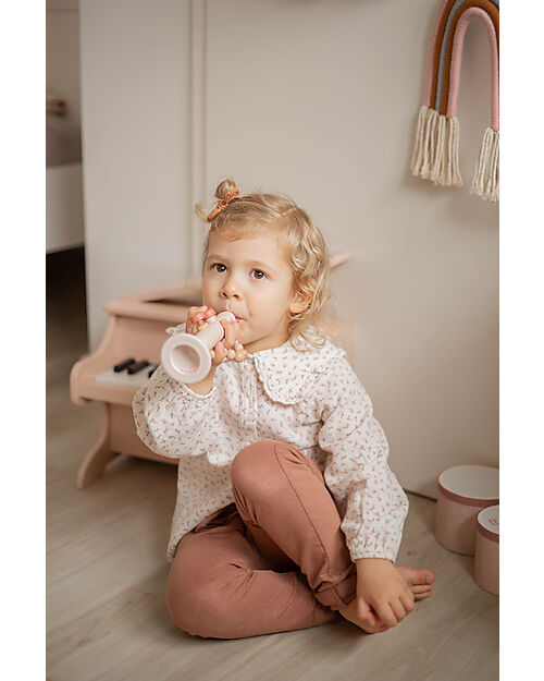 Label Label Wooden Trumpet - Pink - FSC Certificate Musical Instruments