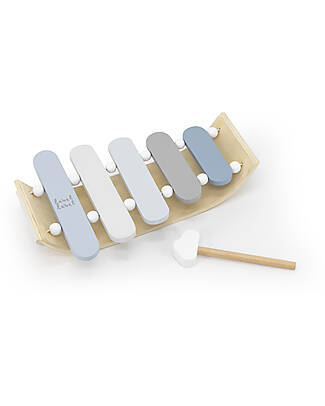 Label Label Xylophone - Blue - FSC Certified Beech Wood Musical Instruments