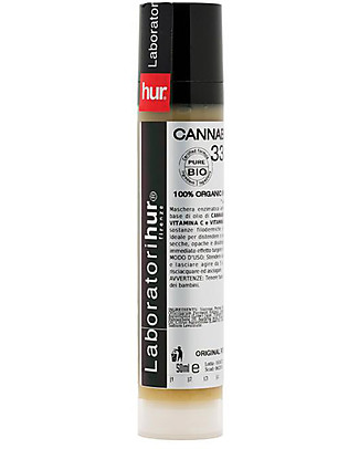 Laboratori Hur Cannabium Mask - with Cannabis Sativa - 50ml - 100% Made in Italy Face Creams