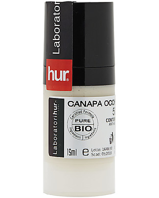 Laboratori Hur Eye Contour Hemp - with Cannabis Sativa Oil - 15ml - 100% Made in Italy Face