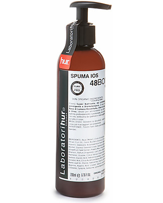 Laboratori Hur Ios Foam Body Cream - with Reconstituted Snail Slime Linseed Oil and Urea - 200ml - 100% Made in Italy Body Lotions And Oils