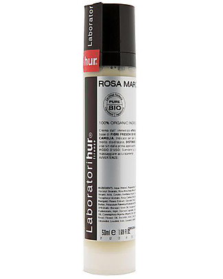 Laboratori Hur Rosa Morocco Cream - with fresh Rose Flowers and Camellia Oil - Repaire Effect - 50ml - 100% mde in Italy Face Creams