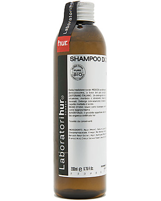 Laboratori Hur Saffron Shampoo - Rich in Vitamins - 200 ml - 100% Made in Italy Hair Care