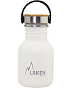 Laken Stainless Steel Bottle, 350 ml - White Thermos Bottles