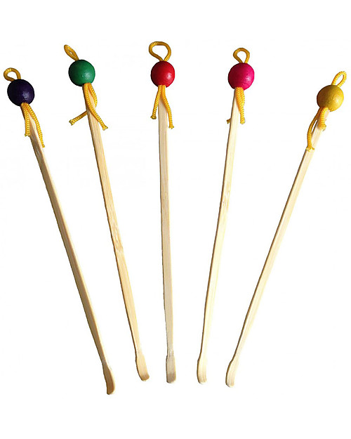 Lamazuna Oriculi, Reusable and Eco Ears Cleaner - 100% Bamboo Kit Toilette Baby