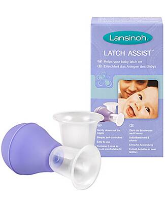 Lansinoh Latch Assist Nipple Everter - with Hygienic Protective Case Breast Care