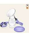 Lansinoh Manual Breast Pump for Breast Milk - Pump - 100 ml - Cap Included - BPA or BPS Free Manual Breast Pumps