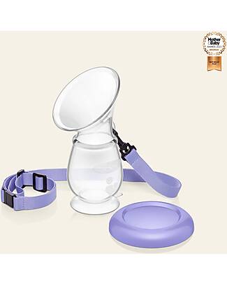 Lansinoh Manual Breast Pump for Breast Milk - Pump - 100 ml - Cap Included - BPA or BPS Free Manual Breast Pumps