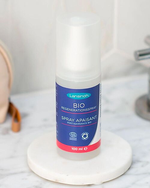 Lansinoh Post-Birth Relief Spray - 100 ml - 100% Natural Certified Organic Body Lotions And Oils