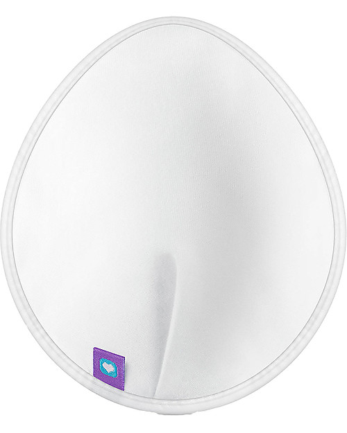 Lansinoh Washable Breast Pads - 4 Pieces - Anatomical Shape - Non-Slip Edges Breast Pads