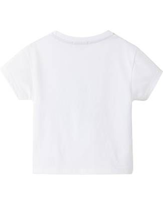 Laranjinha Baby T-Shirt with Small Boat - Natural - 100% Cotton T-shirts