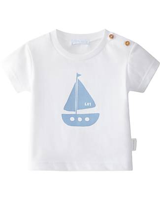 Laranjinha Boat T-Shirt - White - 100% Cotton T-shirts