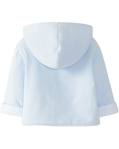 Laranjinha Hooded Jacket - Classic Blue - Soft and Warm! Jackets