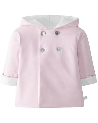 Laranjinha Hooded Jacket - Classic Pink - Soft and Warm! Jackets