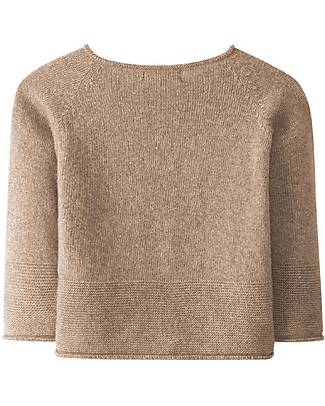 Laranjinha Jacket with Buttons - Camel - for Winter Warm Cuddles! Cardigans