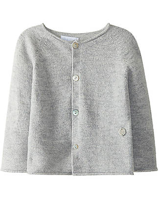 Laranjinha Jacket with Buttons - Grey - for Winter Warm Cuddles! Cardigans
