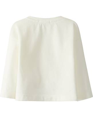 Laranjinha Long Sleeves Shirt - Cream - 100% Cotton Long Sleeves Tops
