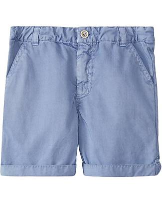 Laranjinha Shorts with Turn-ups - Indigo - 100% Cotton Shorts
