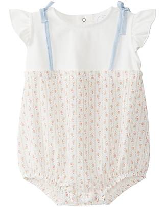 Laranjinha T-Shirt + Dungarees Set - Salmon - 100% Cotton Sets And Co-Ords