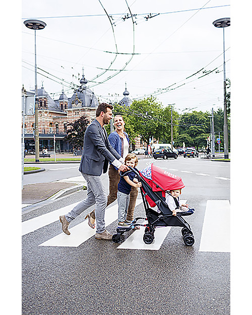 Lascal Buggy Board Maxi, Blue - Universal and easy to attach! Foot Board