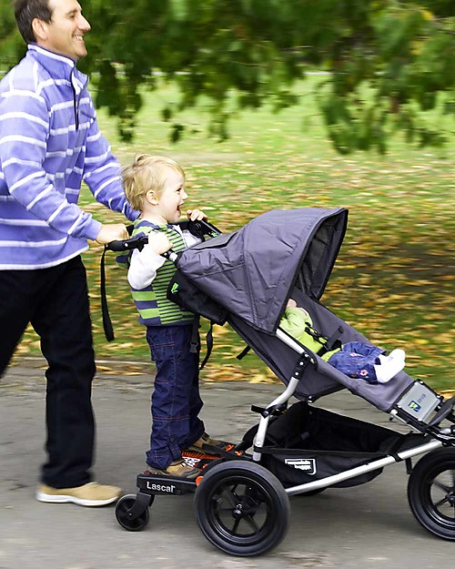 Lascal Buggy Board Maxi Blue Universal and easy to attach unisex bambini