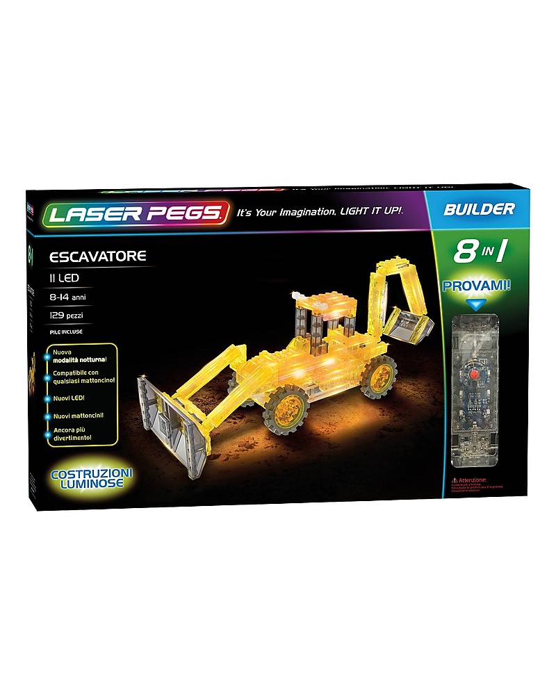 laser pegs bulldozer