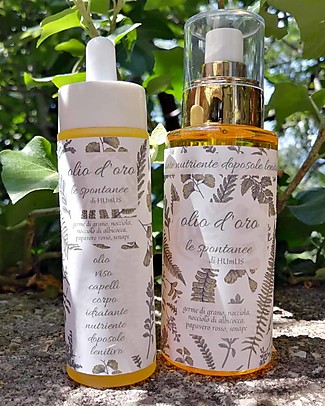 Le Spontanee Gold Oil - Face Hair and Body - with Regulator - 50 ml Body Lotions And Oils