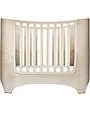 Leander Baby Bed from 0 to 7 years old, Whitewash - From Crib to Junior bed! Single Bed