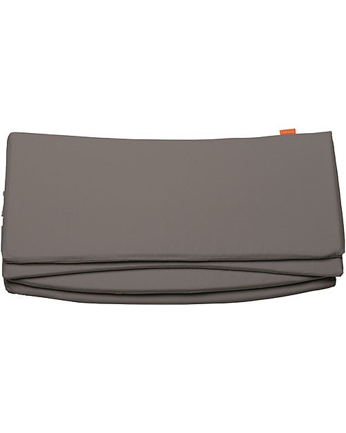 Leander Cot Bumper for Leander Crib, Grey- 4 sections, 100% cotton Bumpers