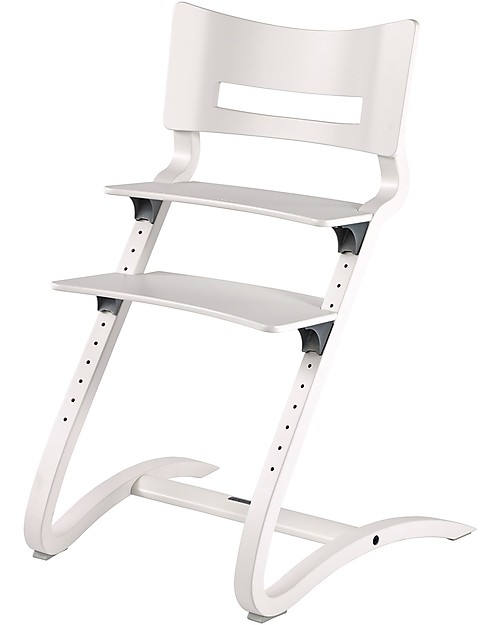 Leander Evolutive High Chair, White - For Children from 6 Months to 10 Years old! High Chairs
