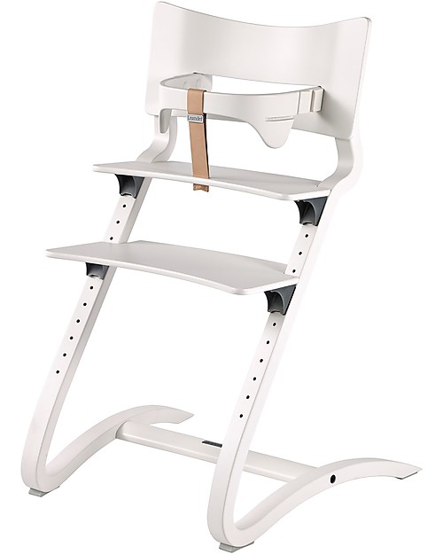 Leander Evolutive High Chair, White - For Children from 6 Months to 10 Years old! High Chairs