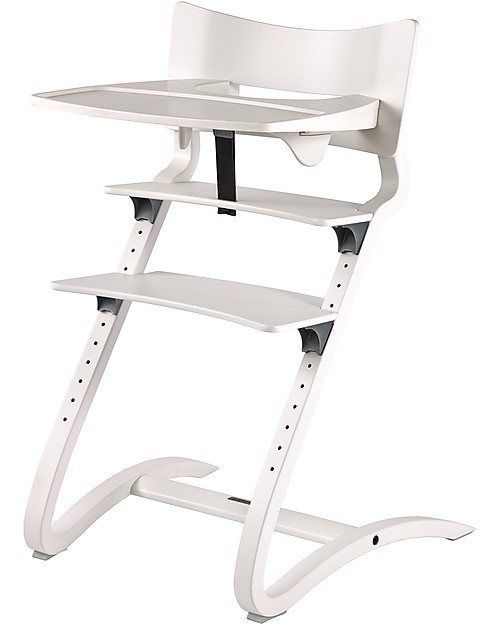 Leander Evolutive High Chair, White - For Children from 6 Months to 10 Years old! High Chairs
