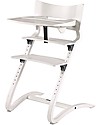 Leander Evolutive High Chair, White - For Children from 6 Months to 10 Years old! High Chairs