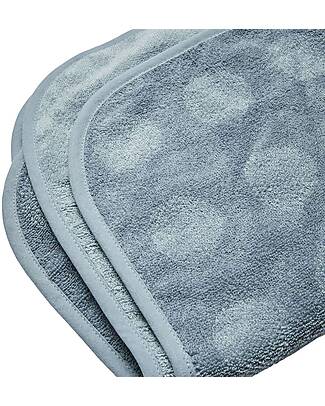 Leander Matty Changing Towel - Blueberry - 100% Organic Cotton Terry Changing Tables