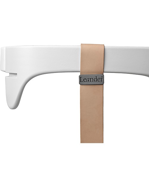 Leander Safety Bar, White - Accessory suitable for Leander High Chair High Chairs
