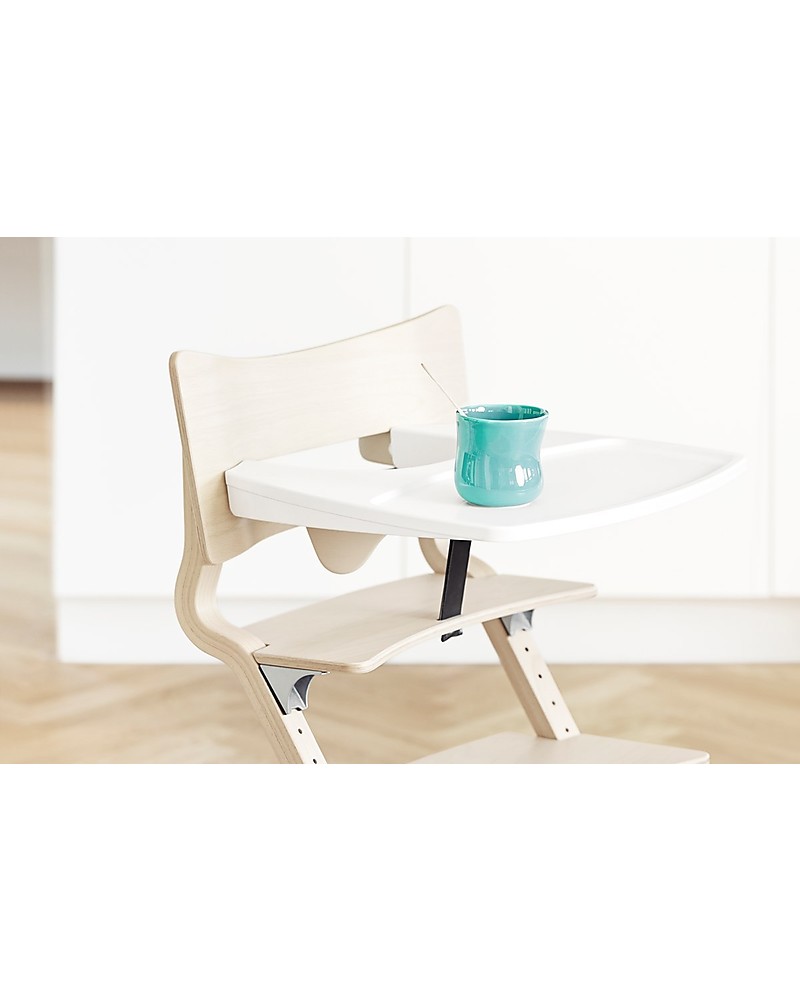Leander Tray Table For Leander High Chair White With Raised Edges