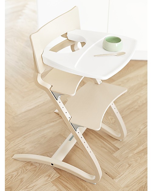 Leander Tray Table for Leander High Chair, White with Raised Edges High Chairs