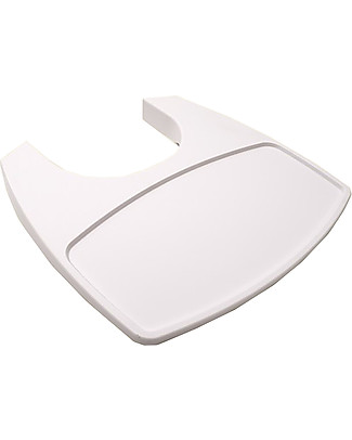 Leander Tray Table for Leander High Chair, White with Raised Edges High Chairs