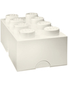 Lego LEGO 8-Stud White Storage Brick! Toy Storage Boxes