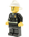Lego LEGO City Fireman Minifigure Light Up Alarm Clock Watches