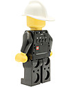 Lego LEGO City Fireman Minifigure Light Up Alarm Clock Watches