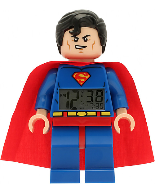 Lego LEGO DC Super Heroes Superman Minifigure Light Up Alarm Clock Watches