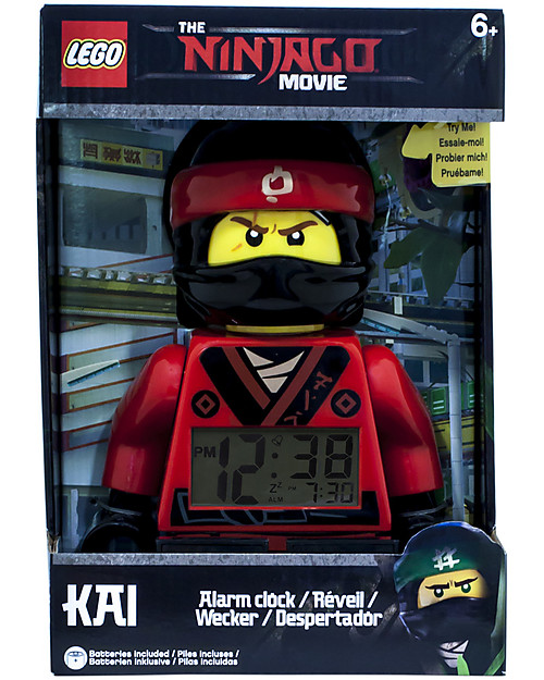 Lego LEGO Ninjago Movie Kai Minifigure Alarm Clock Watches