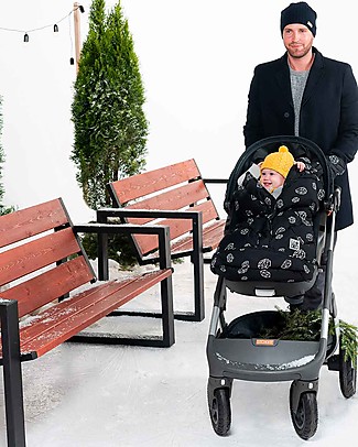 Leokid Classic Footmuff for Stroller - Cosmic - for Temperatures to -25°C Footmuffs