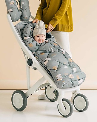 Leokid Classic Footmuff for Stroller - Morris - for Temperatures to -25°C Footmuffs