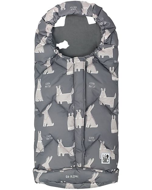 Leokid Classic Footmuff for Stroller - Old Friends - for Temperatures to -25°C Footmuffs