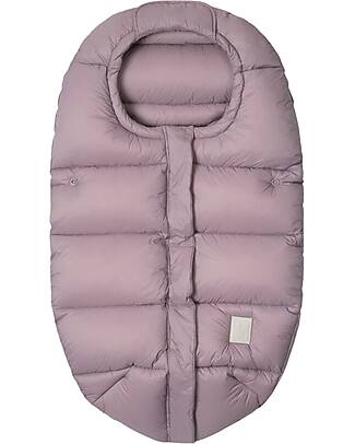 Leokid Eddy Universal Footmuff for Stroller - Lilac Gray - Soft with Front Zip Footmuffs