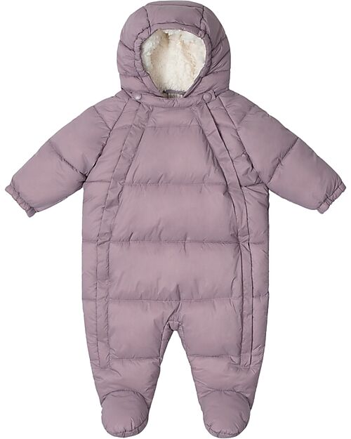 Leokid Eddy Winter Suit - Lilac Gray - Windproof and Insulating up to -15°C! Snowsuits