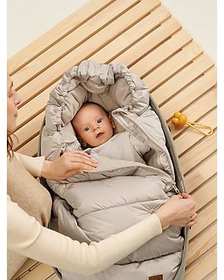 Leokid Olaf Footmuff for Stroller - Sand Shell - Side Zip Fastening Footmuffs